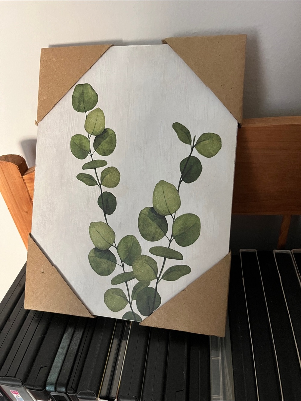 Green Eucalyptus Wall Art Canvas - Botanical Home Wall Decor